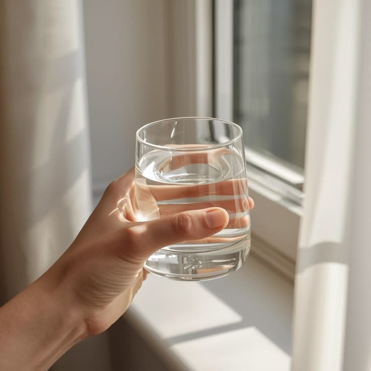 Abstract horizon in deep tones